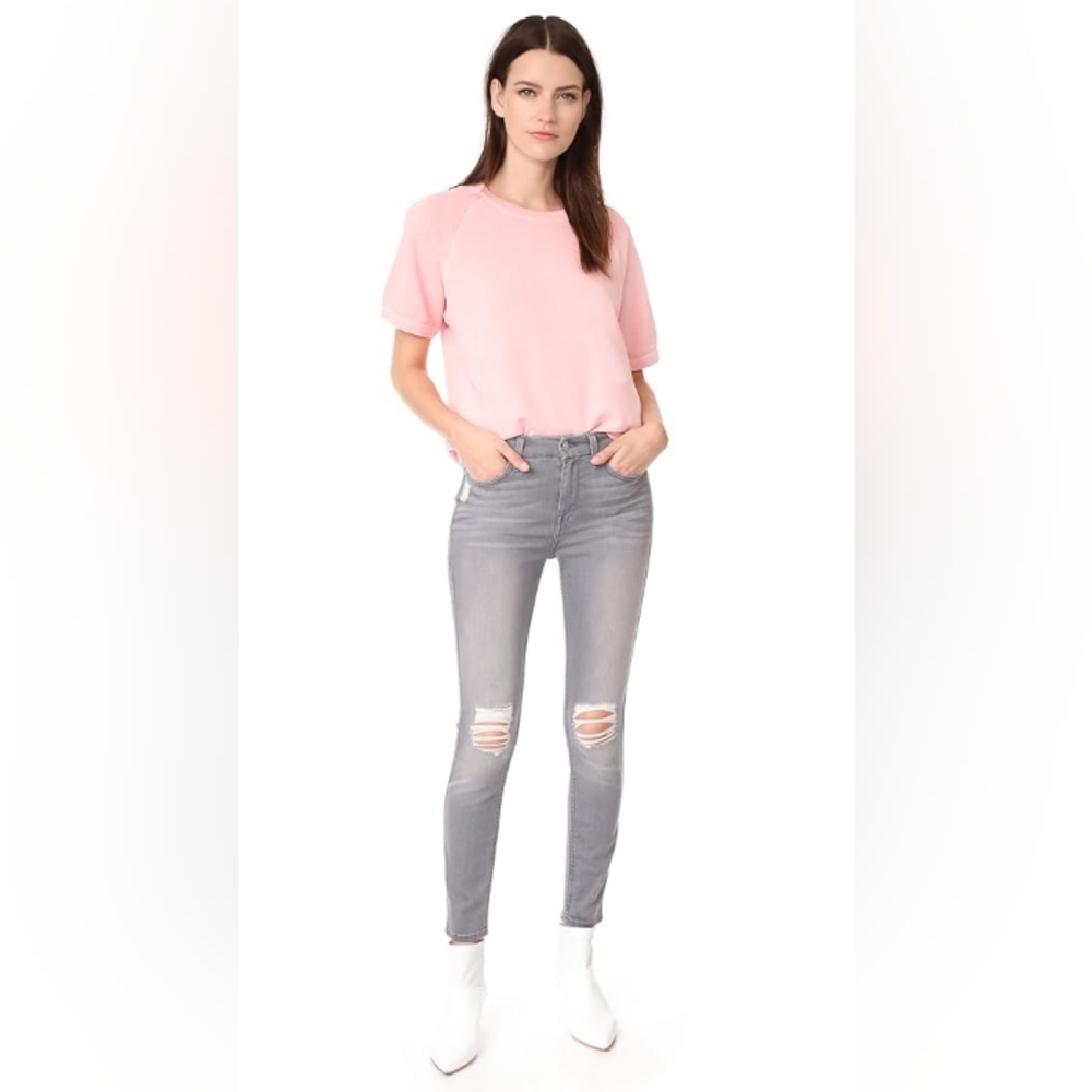 7 For All Mankind The High Waisted Ankle Skinny Jeans Women's Size 29